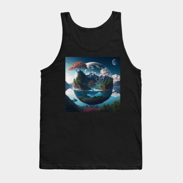 Exploring Our Beautiful World where are you Tank Top by SR8891