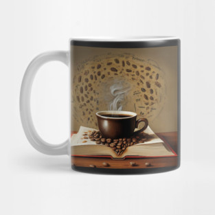 Cultivating Calm with Coffee & Books Mug