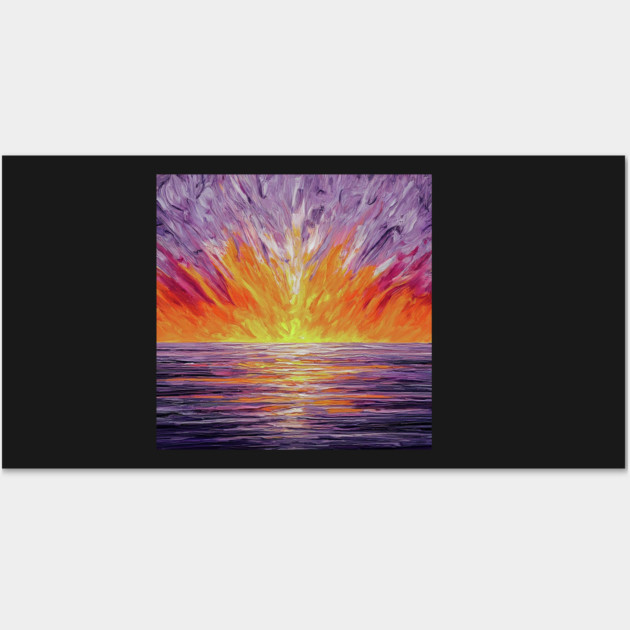 Sunrise Shimmer Wall Art by SR8891