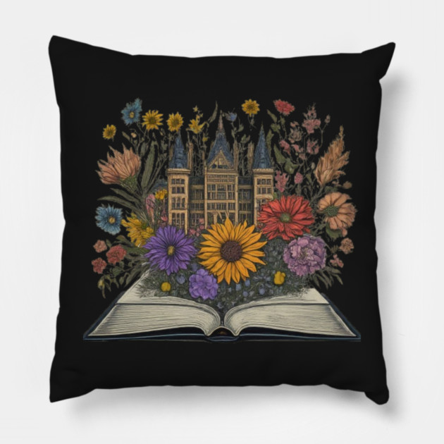 university graduation gift and student book lover Pillow by SR8891