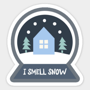 I smell snow Magnet