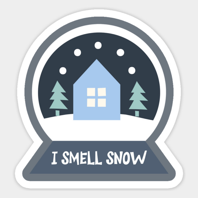 I smell snow Magnet by Stars Hollow Mercantile