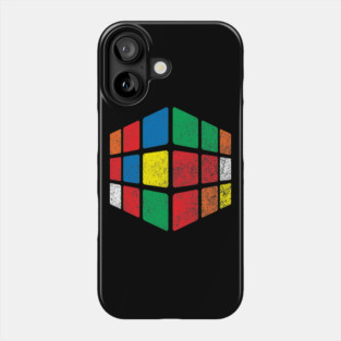 Distressed Cube Phone Case