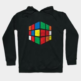 Distressed Cube Hoodie