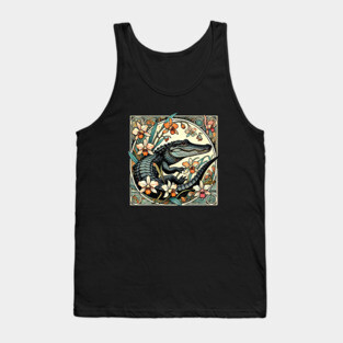 Alligator in Bloom Tank Top