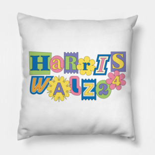 Harris Walz 2024 Pillow