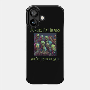 Funny Sarcastic Halloween Zombie Phone Case