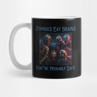 funny sarcastic Halloween zombie Mug