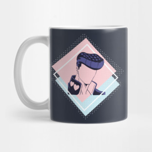A Man and His Diamond Mug