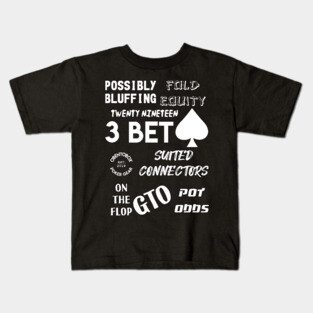 poker life Kids T-Shirt