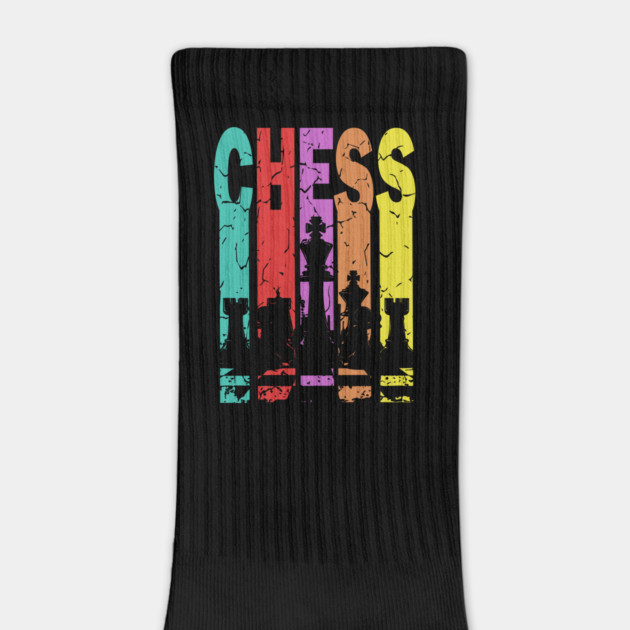 Chess - The Game of Strategy & Tactics - Retro Typographic Design by TuncGK