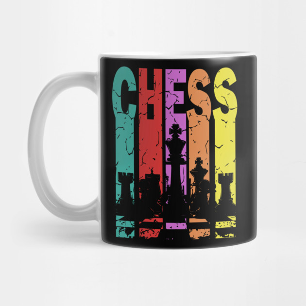 Chess - The Game of Strategy & Tactics - Retro Typographic Design by TuncGK