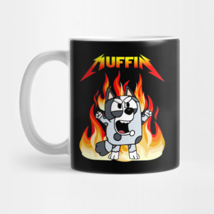 Muffin Bluey Metal Mug