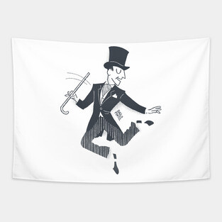 Fred Astaire Dancing Tapestry