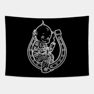 Tattoo Kewpie 2 Tapestry