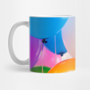 Happy Birthday Balloons Mug