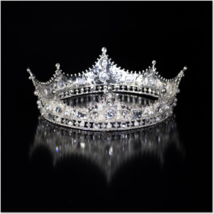 Sparkling Crown For Queen or Princess Posters and Art