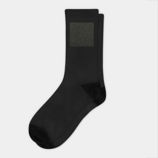 Black Leather Socks