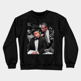 Malcom X & Muhammad Ali Crewneck Sweatshirt