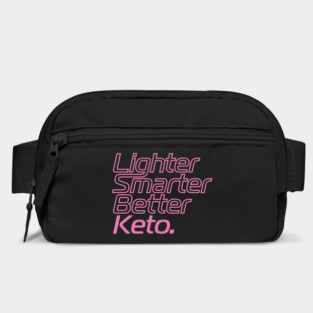 Lighter Smarter Better Keto in Pink Bag