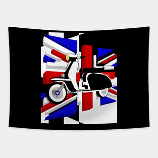 Scooter UK Tapestry