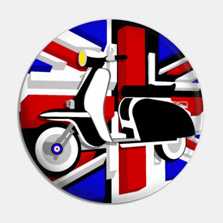 Scooter UK Pin