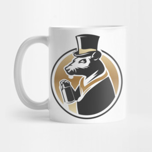Le Rat Gentleman : T-shirt Humoristique Tendance Mug