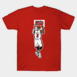 dwyane wade Cartoon Style T-Shirt