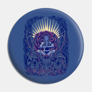 Meditation Pin
