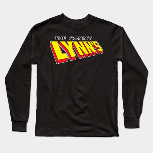 The Canny Lynn's Black Long Sleeve T-Shirt by DRI374
