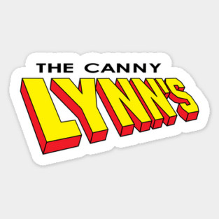 The Canny Lynn's Black Sticker