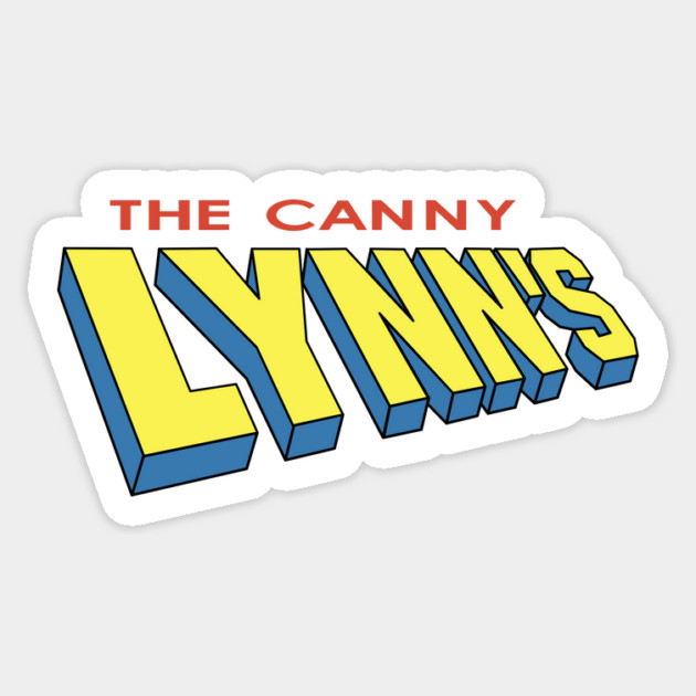 The Canny Lynn's Retro Sticker by DRI374