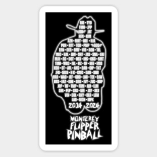 MFP Ten Years Mural Magnet