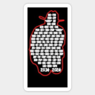 MFP Ten Years Corazón Magnet