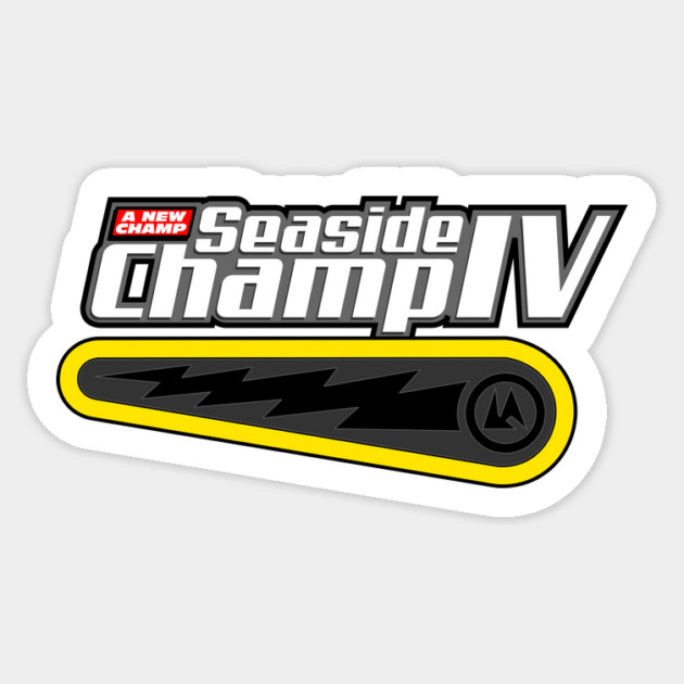 Seaside Champ IV Sticker by DRI374