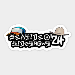 Seaside Sidehows '24 Sticker