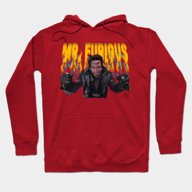 Mystery Men: Mr. Furious Hoodie by 51Deesigns