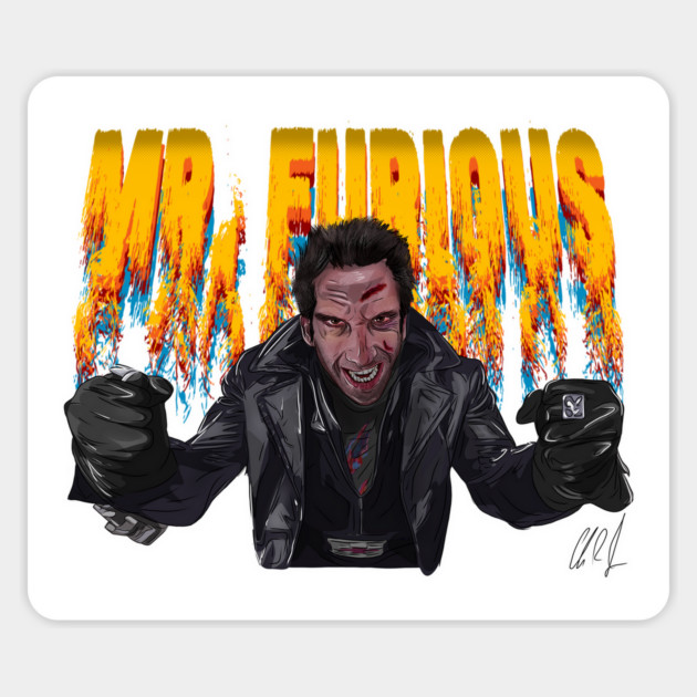 Mystery Men: Mr. Furious Magnet by 51Deesigns