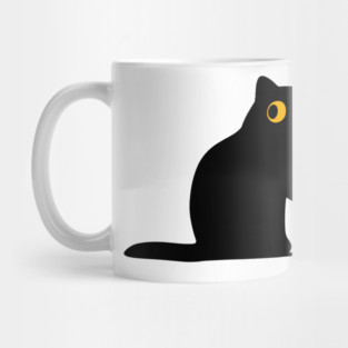 Cat vs. GOP Elephant - Kamala Harris - Anti Trump Mug