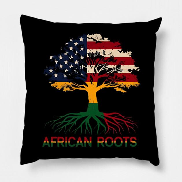African Roots Pillow by UrbanLifeApparel