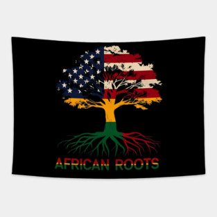 African Roots Tapestry