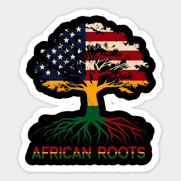 African Roots Magnet by UrbanLifeApparel