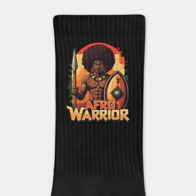 Afro Warrior by UrbanLifeApparel