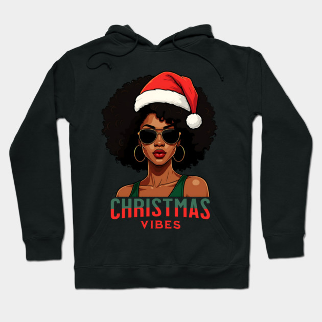 Christmas Vibes Hoodie by UrbanLifeApparel