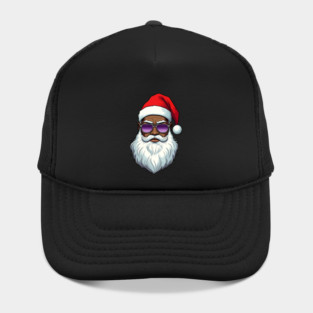 Cool Black Santa Hat