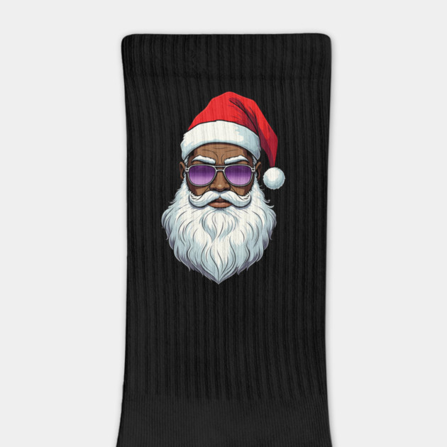Cool Black Santa by UrbanLifeApparel