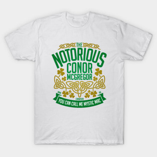 Conor McGregor UFC Champion Crest T-Shirt