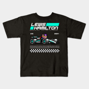 Lewis Hamilton Mercedes Petronas Amg F1 Team Kids T-Shirt