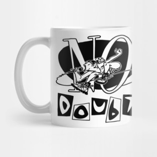 Vintage Old School No Doubt Illustrator Mug