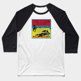 The Clash - Black Market Baseball T-Shirt
